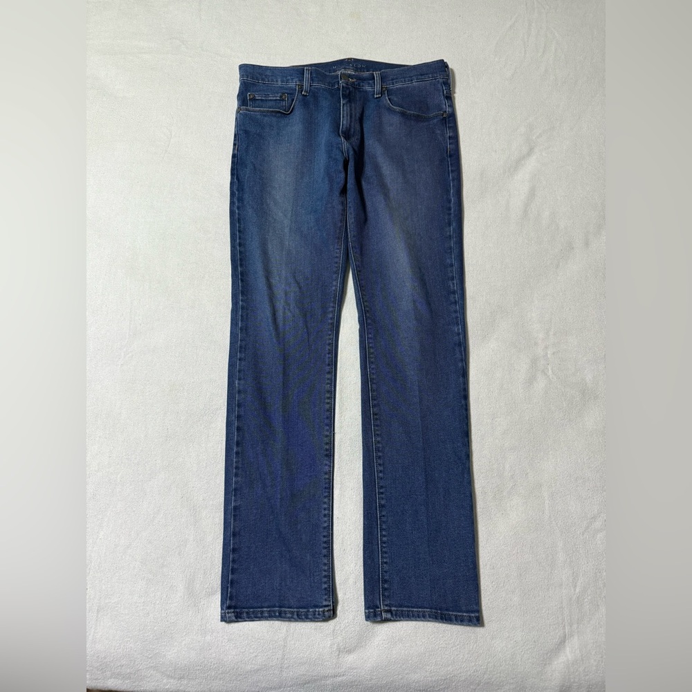 Mott & Bow Jeans Mens 32x31 Blue Slim Fit Stretch Medium‎ Wash Denim